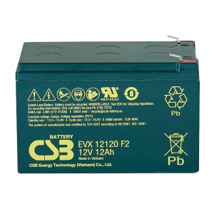 CSB EVX12120 12V 12Ah Blei-Akku / AGM Batterie Zyklenfest