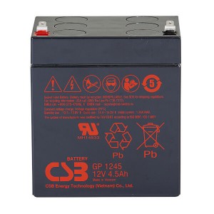 CSB GP1245 - 12V / 4,5Ah AGM Akku / Batterie