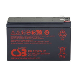 CSB HR1234WF2 12V 34W Blei-Akku / AGM Batterie Hochstrom