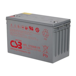CSB HRL12390WFR 12V 390W AGM Batterie Hochstrom Longlife