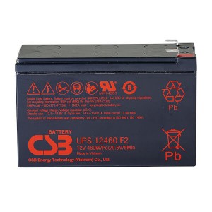 CSB UPS12460F2 12V 76,7W AGM Batterie Hochstromfest