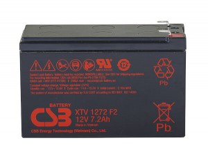 CSB XTV 1272 F2 - 12V 7,2Ah Akku für extreme Temperaturen