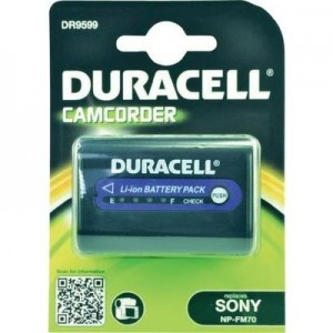 Duracell Digitalkamera und Camcorder Akku DR9599 kompatibel zu Sony NP-QM71 + NP-FM70
