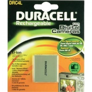 Duracell Digitalkamera und Camcorder Akku DRC4L kompatibel zu Canon NB-4L