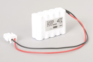 NiCd Türsteuerung Akku 36V / 150mAh (0,15Ah) 2-reihig mit Kabel und Stecker