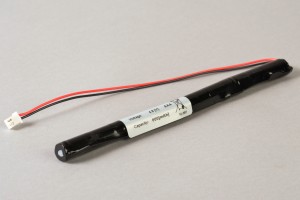 NiMh Notbeleuchtung Akkupack 4,8V / 600mAh (0,6Ah) Stab mit Kabel und Stecker