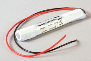 NiMh Notbeleuchtung Akku 4,8V / 500mAh passend für RPower
