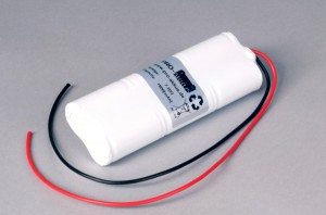 NiCd Notbeleuchtung Akkupack 7,2V / 1800mAh (1,8Ah) Stab mit Kabel