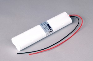 NiMh Notbeleuchtung Akkupack 12V / 2500mAh (2,5Ah) Stab mit Kabel