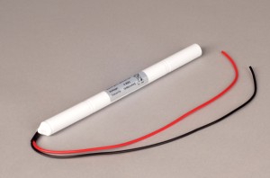 NiMh Notbeleuchtung Akkupack 4,8V / 1600mAh (1,6Ah) Stab mit Kabel