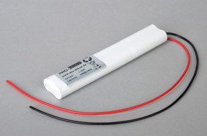 NiMh Notbeleuchtung Akkupack 7,2V / 1600mAh (1,6Ah) Stab mit Kabel