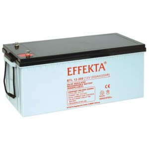 Effekta BTL12-200 12V 200Ah Blei-Akku / AGM Batterie