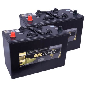 Batteriesatz Gel 2x 12V | 85Ah passend für Kärcher BR 530 XL F BAT Package Scheuersaugmaschine
