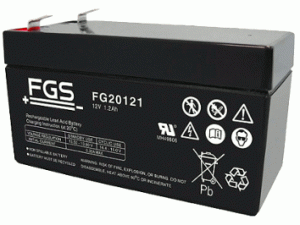 FGS FG20121 12V 1,2Ah Blei-Akku / AGM Batterie
