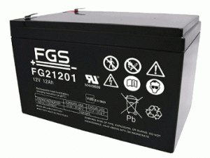 FGS FG21201 12V 12Ah Blei-Akku / AGM Batterie