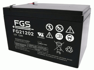 FGS FG21202 12V 12Ah Blei-Akku / AGM Batterie
