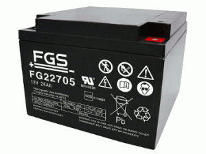 FGS FG22705 12V 26Ah Blei-Akku / AGM Batterie