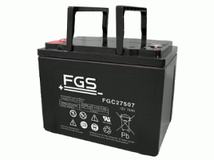 FGS FGC27507 12V 75Ah Blei-Akku / AGM Batterie Zyklentyp
