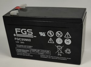 FGS FGC20902 - 12V 9Ah VRLA-AGM Akku Zyklentyp