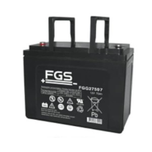 FGS FGG27507 12V 75Ah Blei-Akku / Gel Batterie Zyklentyp