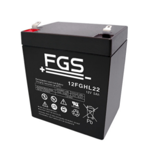 FGS 12FGHL22 12V 5Ah Blei-Akku / AGM Batterie Hochstrom Longlife