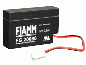 Fiamm FG20086 12V 0,8Ah Blei-Akku / AGM Batterie