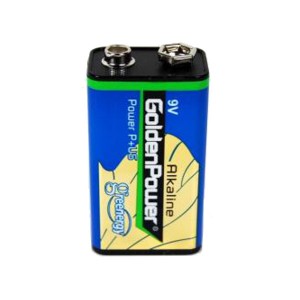 Golden Power LR22 9V Block 1,5V 470mAh Alkaline Batterie