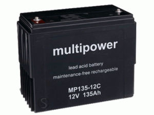 Multipower MP135-12C 12V 135Ah Blei-Akku / AGM Batterie Zyklenfest