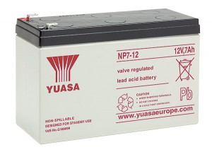 Yuasa NP7-12 12V 7Ah Blei-Akku / AGM Batterie