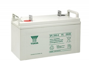 Yuasa NPL200-6 6V 200Ah Blei-Akku / AGM Batterie Longlife
