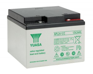 Yuasa NPL24-12I 12V 24Ah Blei-Akku / AGM Batterie Longlife