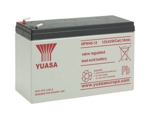 Yuasa NPW45-12 12V 8,5Ah Blei-Akku / AGM Batterie Hochstrom 45W/Zelle