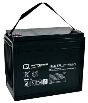 Q-Batteries 12LC-134 12V 143Ah Blei-Akku / AGM Batterie Zyklentyp