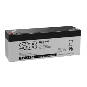 SSB SB2.3-12 Akku / Batterie - 12V 2,3Ah AGM