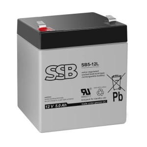 SSB SB5-12L Akku / Batterie - 12V 5.0Ah AGM