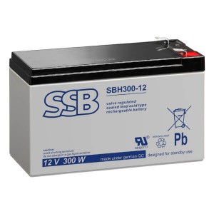 SSB SBH300-12 Akku / Batterie - 12V 300W AGM Hochstrom