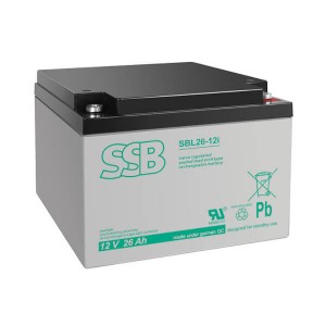 SSB SBL26-12i Akku / Batterie - 12V 26Ah AGM Longlife