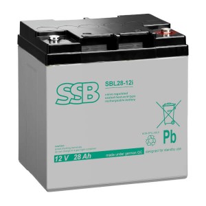 SSB SBL28-12i Akku / Batterie - 12V 28Ah AGM Longlife