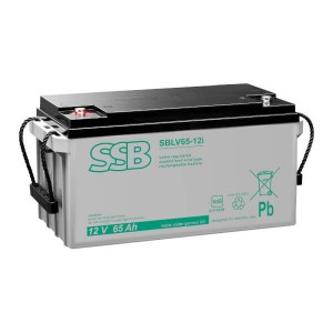 SSB SBLV65-12i Akku / Batterie - 12V 65Ah AGM VdS