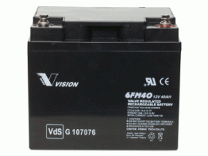 Vision 6FM40-X 12V 40Ah Blei-Akku / AGM Batterie