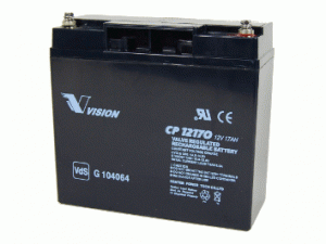 Vision CP12170HX 12V 17Ah Blei-Akku / AGM Batterie