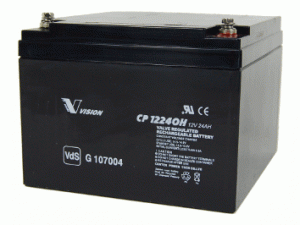 Vision CP12240HX 12V 24Ah Blei-Akku / AGM Batterie