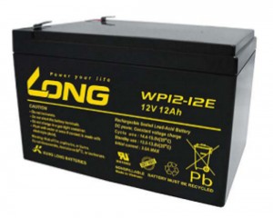 Kung Long WP12-12E 12V 12Ah Blei-Akku / AGM Batterie Zyklenfest