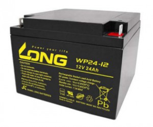 Kung Long WP24-12 12V 24Ah Blei-Akku / AGM Batterie mit VdS-Zulassung