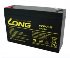 Kung Long WP7-6 6V 7Ah Blei-Akku / AGM Batterie