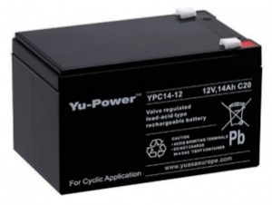 Yuasa YPC14-12 12V 14Ah Blei-Akku / AGM Batterie Zyklentyp