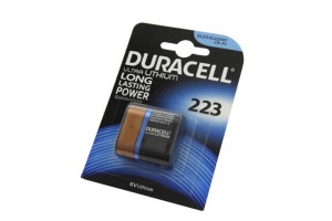 Duracell DL223 / CR-P2 6V Lithium Batterie