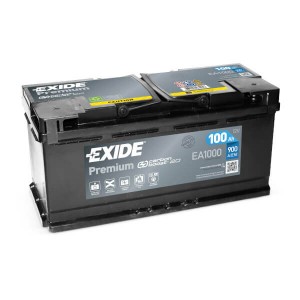 Exide Premium EA1000 Batterie - 12V 100Ah