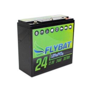 FLYBAT 24 Lithium LiFePO4-Akku - 12,8V | 24Ah