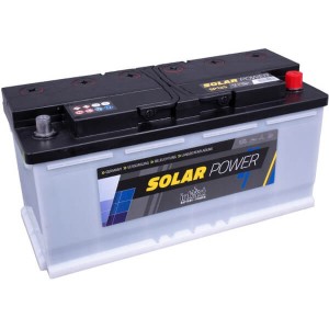 intAct SP125GUG Solar-Power | 12V 125Ah Blei-Säure-Batterie